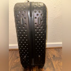 Disney Mickey Mouse Black Spinner FUL Suitcase Hard Luggage 24" LL